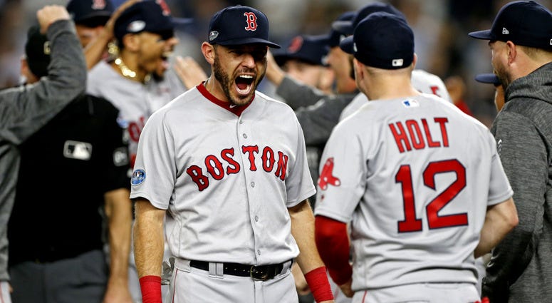 Ian Kinsler and Brock Holt Ian Kinsler and Brock Holt